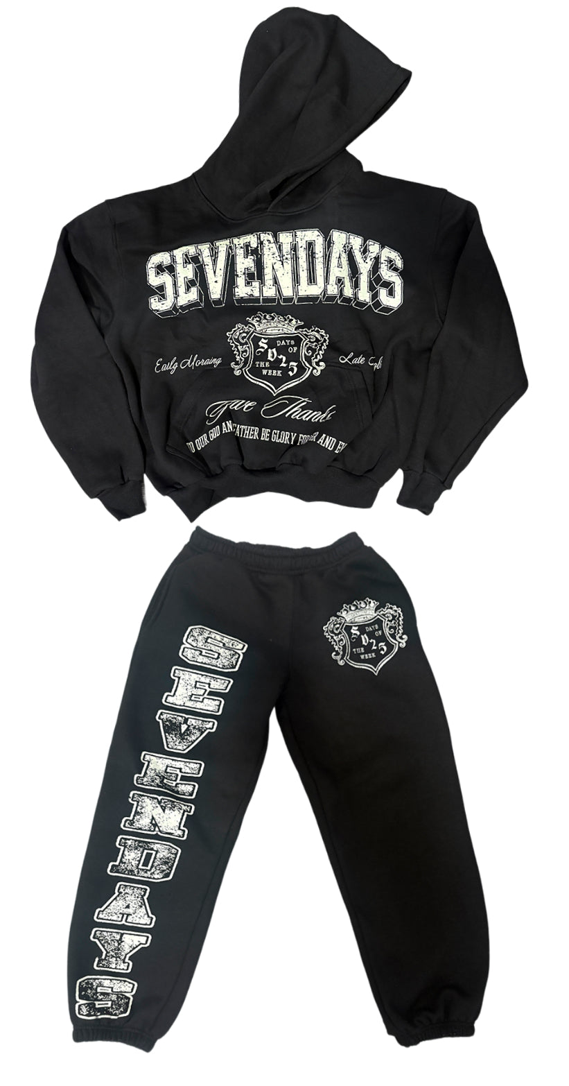 Black “SD University” Set